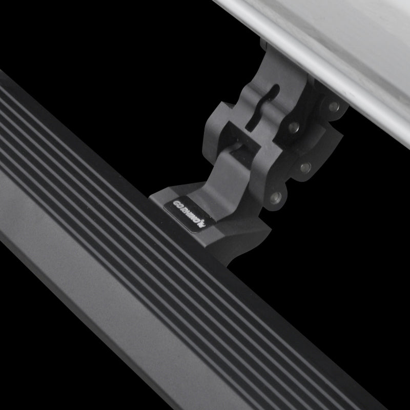 RealTruck 18-24 Jeep Wrangler 4dr VoltStep Electric Running Board Kit (Drilling Req.) - Tex. Blk Go Rhino Running Boards  AXOPROS