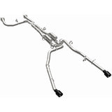 MagnaFlow 2025 Ram 1500 RHO SPEQ Series Black Chrome Cat-Back Performance Exhaust System Magnaflow Catback  AXOPROS