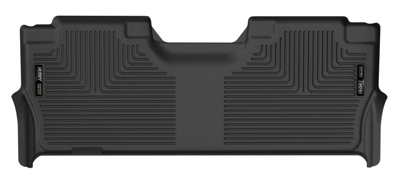 Husky Liners 21-23 Ford F-150 CC SC / 2017 F-250 SD CC X-Act Contour Rear Floor Liners - Black Husky Liners Floor Mats - Rubber  AXOPROS