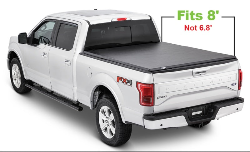 Tonno Pro 17-22 Ford F-250 Super Duty 8ft Styleside Tonno Fold Tri-Fold Tonneau Cover Tonno Pro Tonneau Covers - Soft Fold  AXOPROS