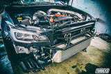 Turbo XS FMIC 2015-2017 Subaru STi - Wrinkle Black Pipes Turbo XS Intercooler Kits  AXOPROS