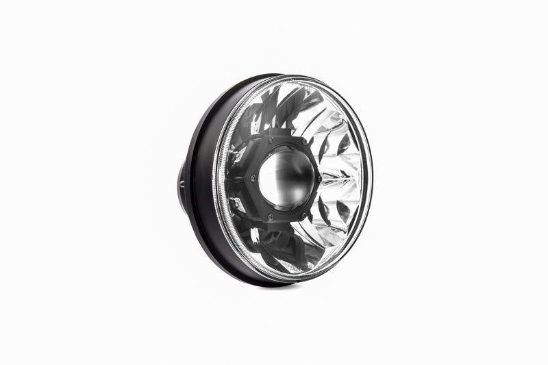 KC HiLiTES 07-18 Jeep JK 7in. Gravity LED Pro DOT Approved Replacement Headlight (Single) KC HiLiTES Headlights  AXOPROS