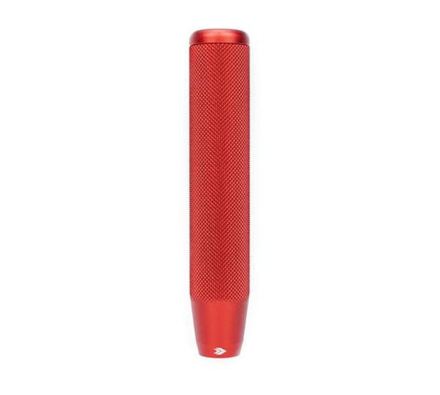NRG Shift Knob Knurl Hidden Gem Long Red NRG Shift Knobs  AXOPROS