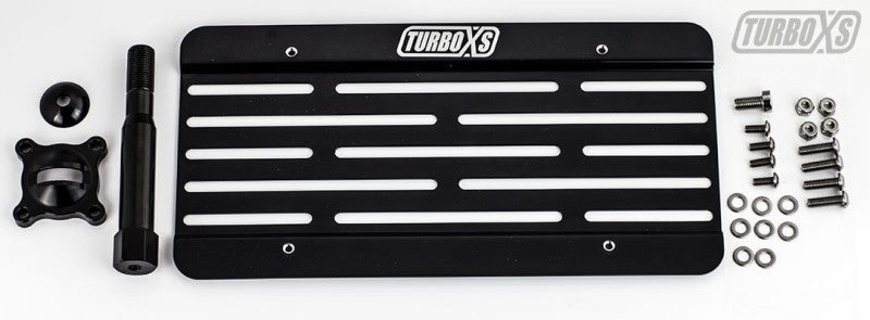 Turbo XS 09-14 Hyundai Genesis Coupe License Plate Relocation Kit Turbo XS License Plate Relocation  AXOPROS