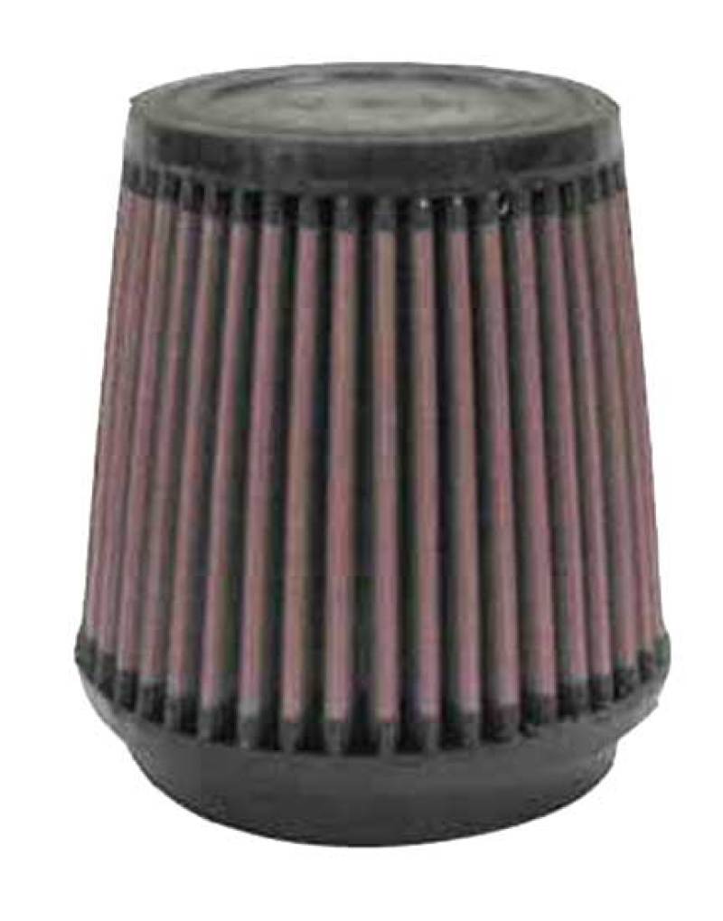K&N Filter Universal Rubber Filter 3 1/2 inch Flange 4 5/8 inch Base 3 1/2 inch Top 4 1/2 inch Heigh K&N Engineering Air Filters - Universal Fit  AXOPROS