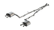 Borla 22-23 Kia Stinger 3.3L V6 Turbo 2.25in Pipe Dia Dual Split Rear Exit S-Type Cat-Back Exhaust Borla Catback  AXOPROS