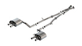 Borla 22-23 Kia Stinger 3.3L V6 Turbo 2.25in Pipe Dia Dual Split Rear Exit S-Type Cat-Back Exhaust Borla Catback  AXOPROS
