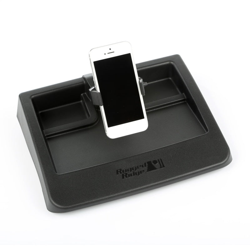 Rugged Ridge Dash Multi-Mount Phone Kit 07-10 Jeep Wrangler Rugged Ridge Dash & Interior Trim  AXOPROS