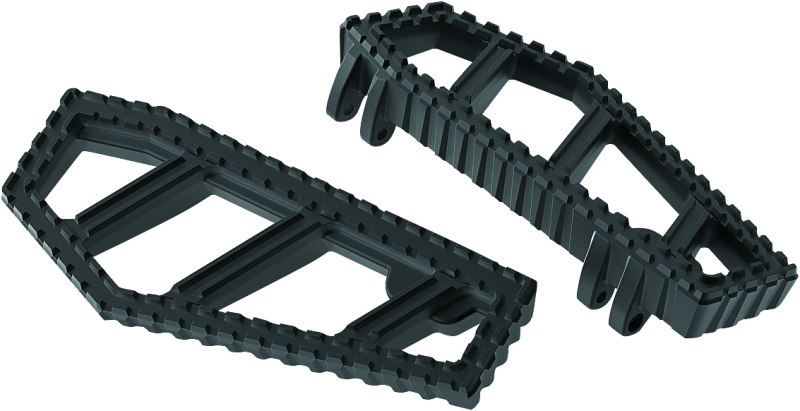 Kuryakyn Riot Floorboards Satin Black Kuryakyn Footpegs  AXOPROS