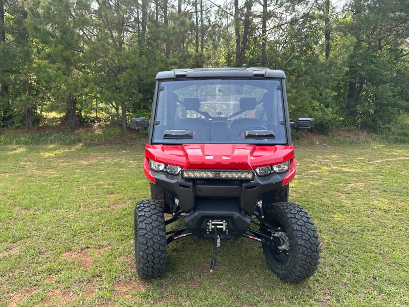 Seizmik 16-23 Can Am Defender HD5-HD10/MAX Tool-Less Windshield Vented HC Seizmik Windshields  AXOPROS