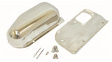 Rugged Ridge 76-86 Jeep CJ Stainless Steel Wiper Motor Cover Kit Rugged Ridge Exterior Trim  AXOPROS