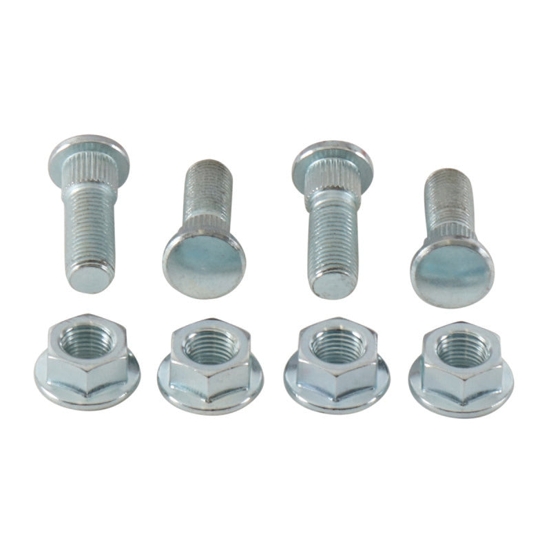 QuadBoss 04-05 Polaris ATP 330 4x4 Front Wheel Stud & Nut Kit QuadBoss Wheel Studs  AXOPROS
