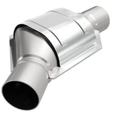 MagnaFlow Conv Universal 2.25 Angled Inlet OEM Magnaflow Catalytic Converter Universal  AXOPROS