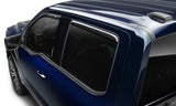 AVS 15-18 Ford F-150 Supercrew Ventvisor In-Channel Front & Rear Window Deflectors 4pc - Smoke AVS Wind Deflectors  AXOPROS