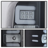 Spyder Chevy 1500 14-16 Light Bar LED Tail Lights Blk ALT-YD-CS14-LBLED-BK SPYDER Tail Lights  AXOPROS