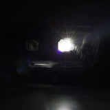 AlphaRex 10-13 Toyota 4Runner LUXX LED Proj Headlights Plank Style Black w/Seq Signal/DRL AlphaRex Headlights  AXOPROS