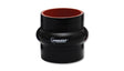 Vibrant 4 Ply Reinforced Silicone Hump Hose Connector - 2in I.D. x 3in long (BLACK) Vibrant Silicone Couplers & Hoses  AXOPROS