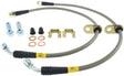 StopTech 08-09 WRX Stainless Steel Rear Brake Lines Stoptech Brake Line Kits  AXOPROS