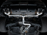 AWE MK8 Volkswagen Golf R 3in Track Edition Quad Exhaust - Diamond Black Tips AWE Tuning Catback  AXOPROS