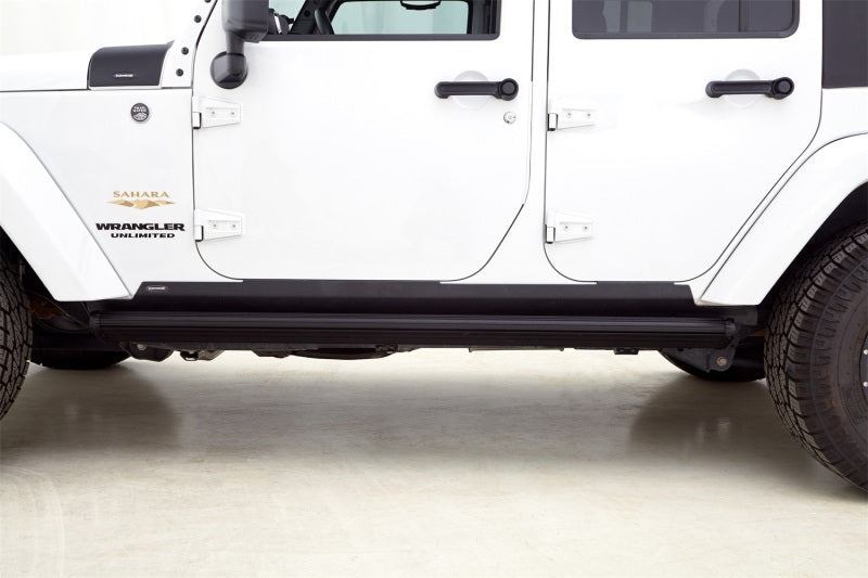 AMP Research 2007-2017 Jeep Wrangler JK 4 Door PowerStep Xtreme - Black AMP Research Running Boards  AXOPROS