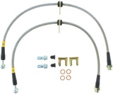 StopTech 13 Scion FR-S / 13 Subaru BRZ Front Stainless Steel Brake Lines Stoptech Brake Line Kits  AXOPROS