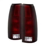 xTune Chevy/GMC C1500/C2500/C3500 88-01 OEM Style Tail Light - Red Smoked ALT-JH-CCK88-OE-RSM SPYDER Tail Lights  AXOPROS
