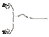 aFe POWER Takeda 3in to 2-1/2in 304 SS Cat-Back Exhaust w/ Black Tips 22-23 Subaru WRX H4-2.4L (t) aFe Catback  AXOPROS