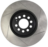 StopTech Power Slot 3/99-06 Audi TT/00-06 TT Quattro / 03-05 VW Golf GTi Left Front Slotted Rotor Stoptech Brake Rotors - Slotted  AXOPROS