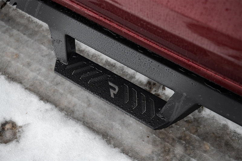 N-Fab EPYX 2019 Chevy/GMC 1500 Crew Cab - Cab Length - Tex. Black N-Fab Side Steps  AXOPROS
