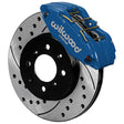 Wilwood DPHA Front Caliper & Rotor Kit Drilled Honda / Acura w/ 262mm OE Rotor - Competition Blue Wilwood Big Brake Kits  AXOPROS