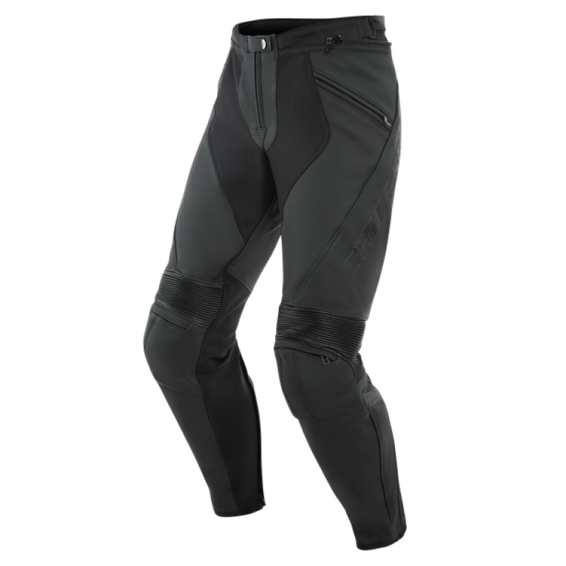 Dainese Pony 3 Leather Pants Perforated Matte Black Size - 50 Dainese Pants  AXOPROS