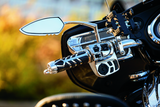 Kuryakyn Raised Mirror Adaptors Metric Models (Excluding Yamaha) Chrome Kuryakyn Rear View Mirrors  AXOPROS