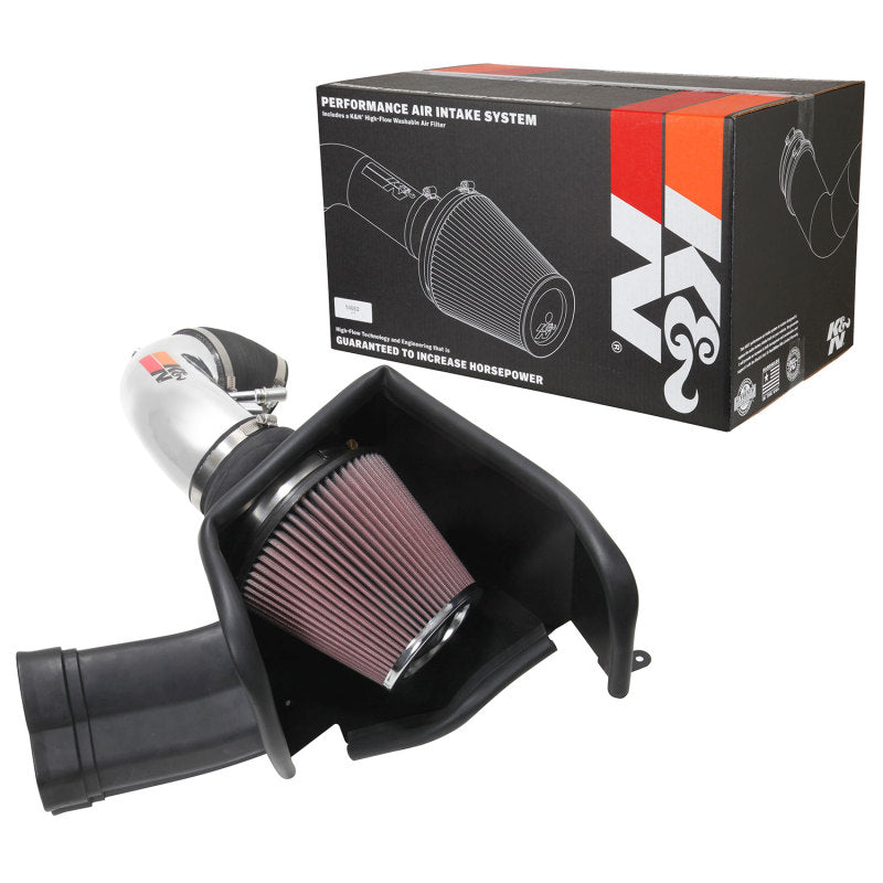 K&N 2018 Ford Mustang GT V8 5.0L F/I Typhoon Air Intake K&N Engineering Cold Air Intakes  AXOPROS