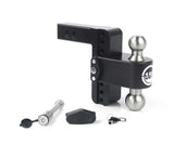 Weigh Safe Weigh Safe 180 Hitch 6in Drop Hitch & 2in Shank (10K/12.5K GTWR) w/WS05 - Black Cerakote Hitch Ball Mounts aftermarket performance part