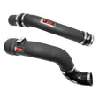 Injen 17-22 Ford F250/F/350/F-450/F-550 V8-6.7L Turbo Diesel Wrinkle Black Intercooler Piping Kit Injen Intercooler Pipe Kits  AXOPROS