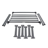Go Rhino 19-21 Jeep Gladiator XRS Overland Xtreme Rack - Box 1 (Req. gor5950000T-02) Go Rhino Truck Bed Rack  AXOPROS