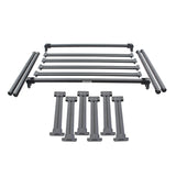 Go Rhino 15-22 Chevrolet/GMC Colorado/Canyon XRS Overland Xtreme Rack Blk - Box 1 (Req. 5951000T-02) Go Rhino Truck Bed Rack  AXOPROS