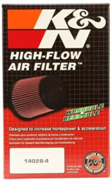 K&N Filter Universal  Filter 2 3/8 inch Dual Flange 107mm C-C 3 inch Height K&N Engineering Air Filters - Universal Fit  AXOPROS