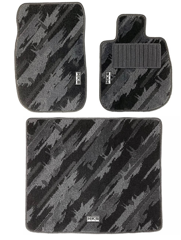 HKS FLOOR MATS DB#2 FULL SET OCT LHD HKS Floor Mats Carpeted  AXOPROS