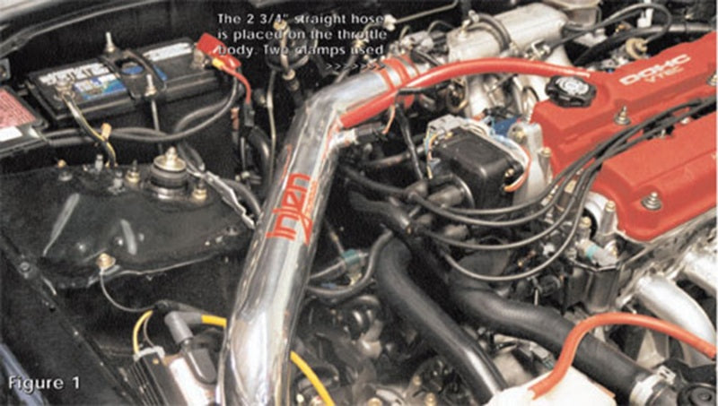 Injen 99-00 Civic Si Polished Cold Air Intake Injen Cold Air Intakes  AXOPROS