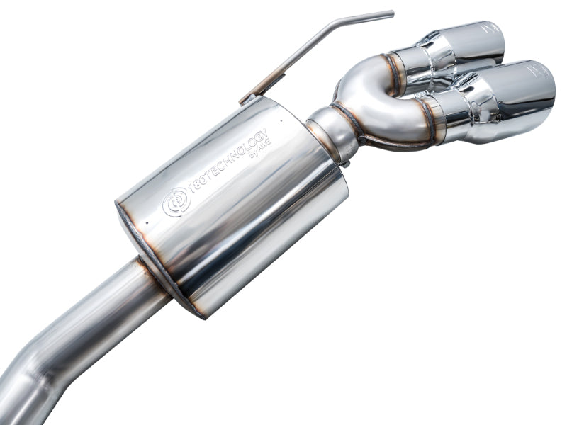 AWE Tuning 2020+ Ford Explorer ST Touring Edition Exhaust w/ Chrome Silver Tips AWE Tuning Catback  AXOPROS