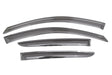 AVS 12-18 Nissan Versa (Excl. Hatch) Ventvisor Outside Mount Window Deflectors 4pc - Smoke AVS Wind Deflectors  AXOPROS
