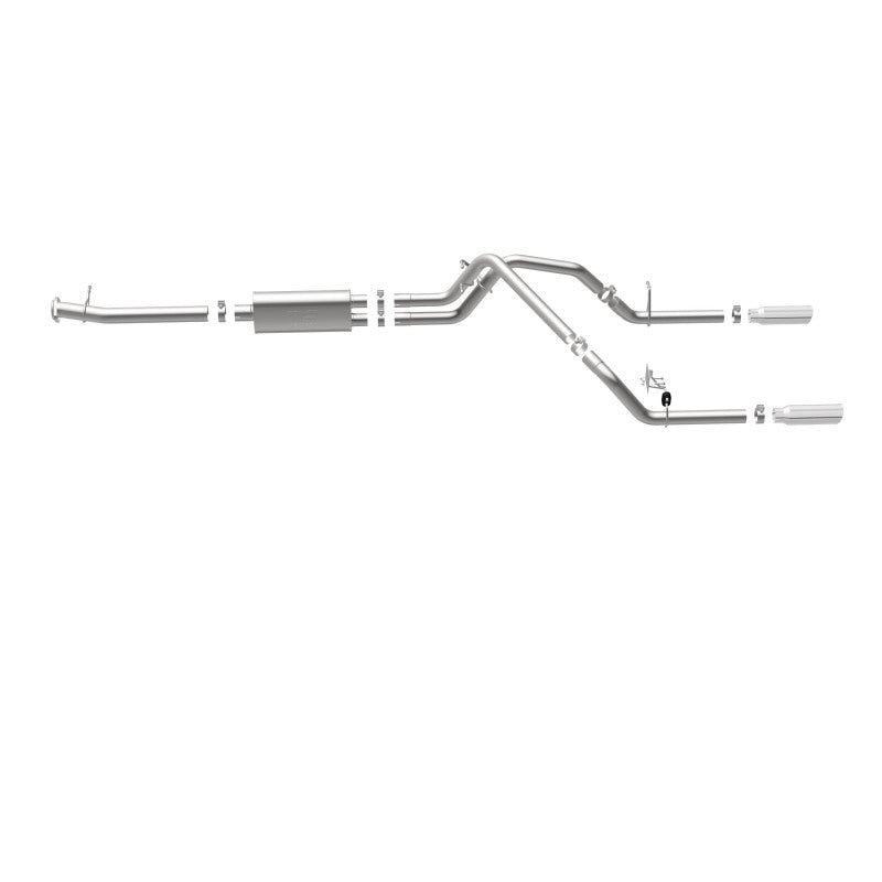 MagnaFlow Stainless Cat-Back Exhaust 2015 Chevy Colorado/GMC Canyon Dual Split Rear Exit 3.5in Magnaflow Catback  AXOPROS