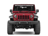 Raxiom 97-18 Jeep Wrangler TJ/JK Axial Series LED Daymaker Headlights- Black Housing (Clear Lens) Raxiom Headlights  AXOPROS