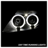 Spyder BMW Z4 03-08 Projector Headlights Halogen Model Only - LED Halo Black PRO-YD-BMWZ403-HL-BK SPYDER Headlights  AXOPROS