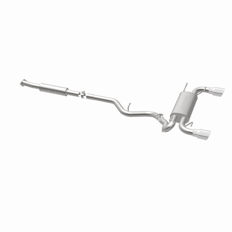 MagnaFlow 13 Scion FR-S / 13 Subaru BRZ Dual Split Rear Exit Stainless Cat Back Performance Exhaust Magnaflow Catback  AXOPROS