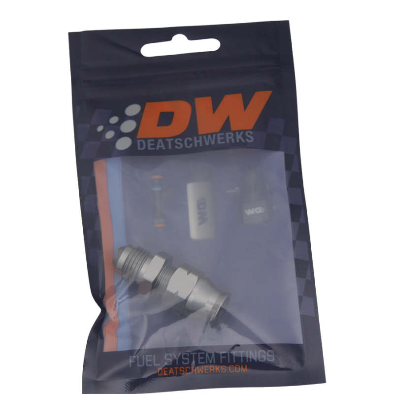 DeatschWerks 6AN Male Flare to 5/16in Hardline Compression Adapter (Incl. 1 Olive Insert) DeatschWerks Fuel Components Misc  AXOPROS