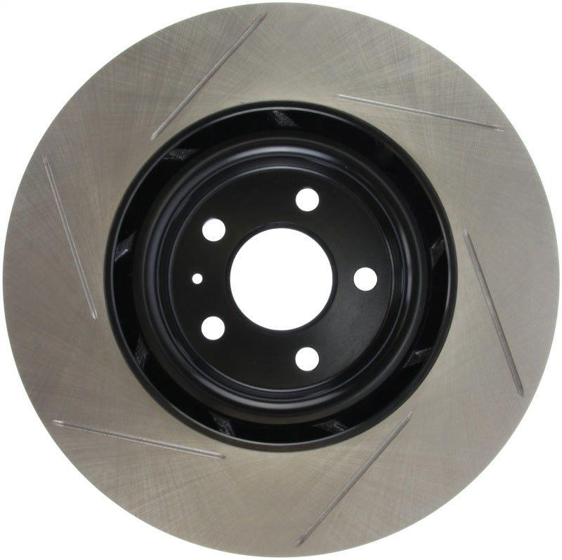 StopTech Power Slot 10-6/11 Audi S4 / 08-11 S5 Front Left Slotted Rotor Stoptech Brake Rotors - Slotted  AXOPROS