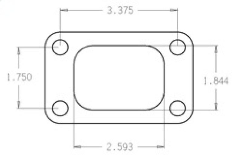 Cometic Turbo FLG T3/T4 Turbine Inlet Exhaust Gasket Cometic Gasket Exhaust Gaskets  AXOPROS