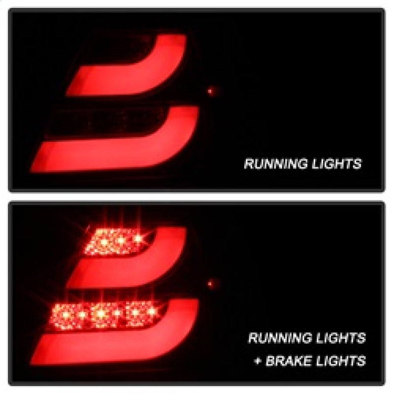 Spyder Pontiac Grand Prix 04-08 Light Bar LED Tail Light Black ALT-YD-PGP04-LED-BK SPYDER Tail Lights  AXOPROS